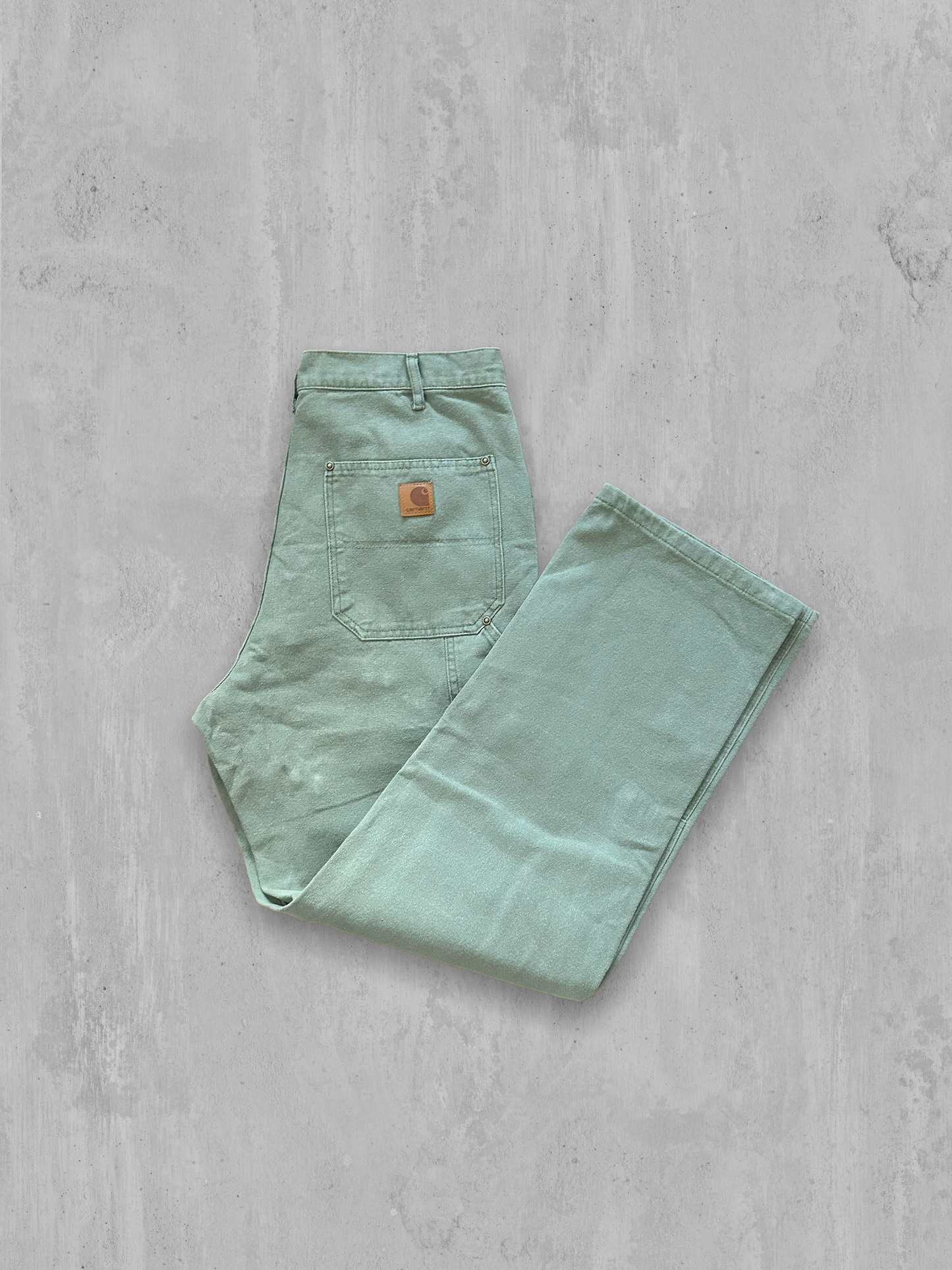 Green Carhartt Carpenter Pants 32x30