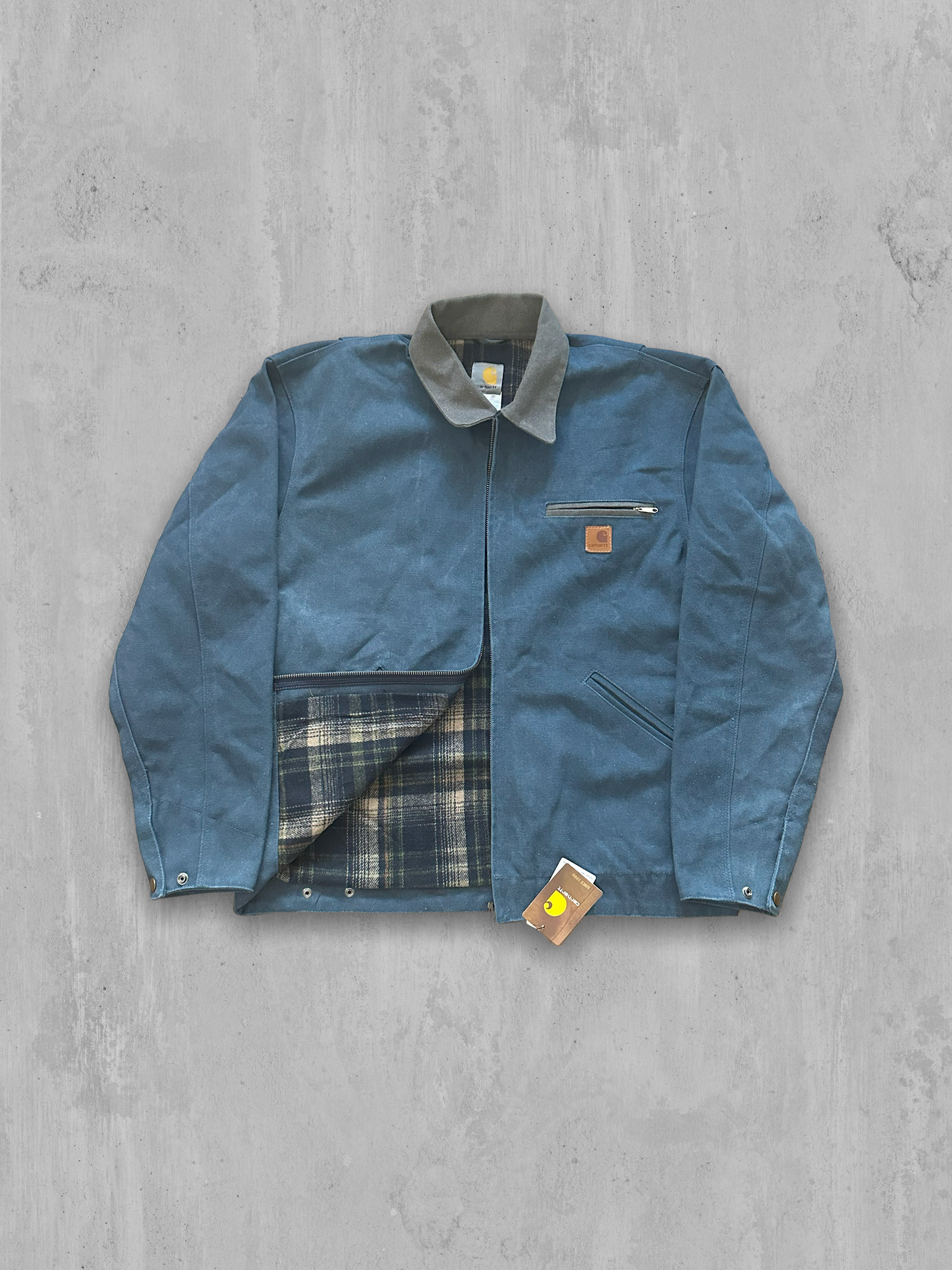 Blue Carhartt Jacket Large