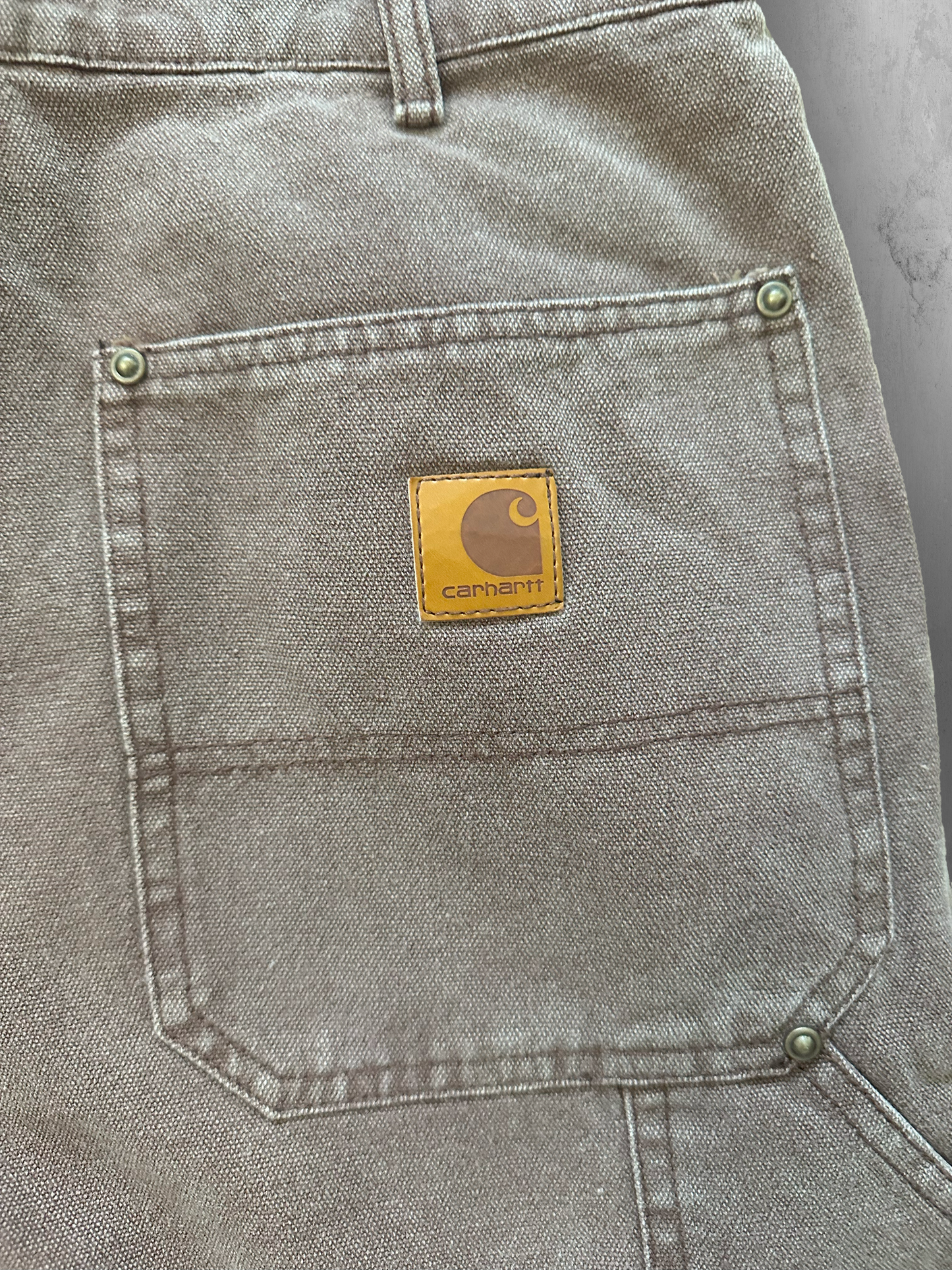 Brown Carhartt Carpenter Pants 30x30