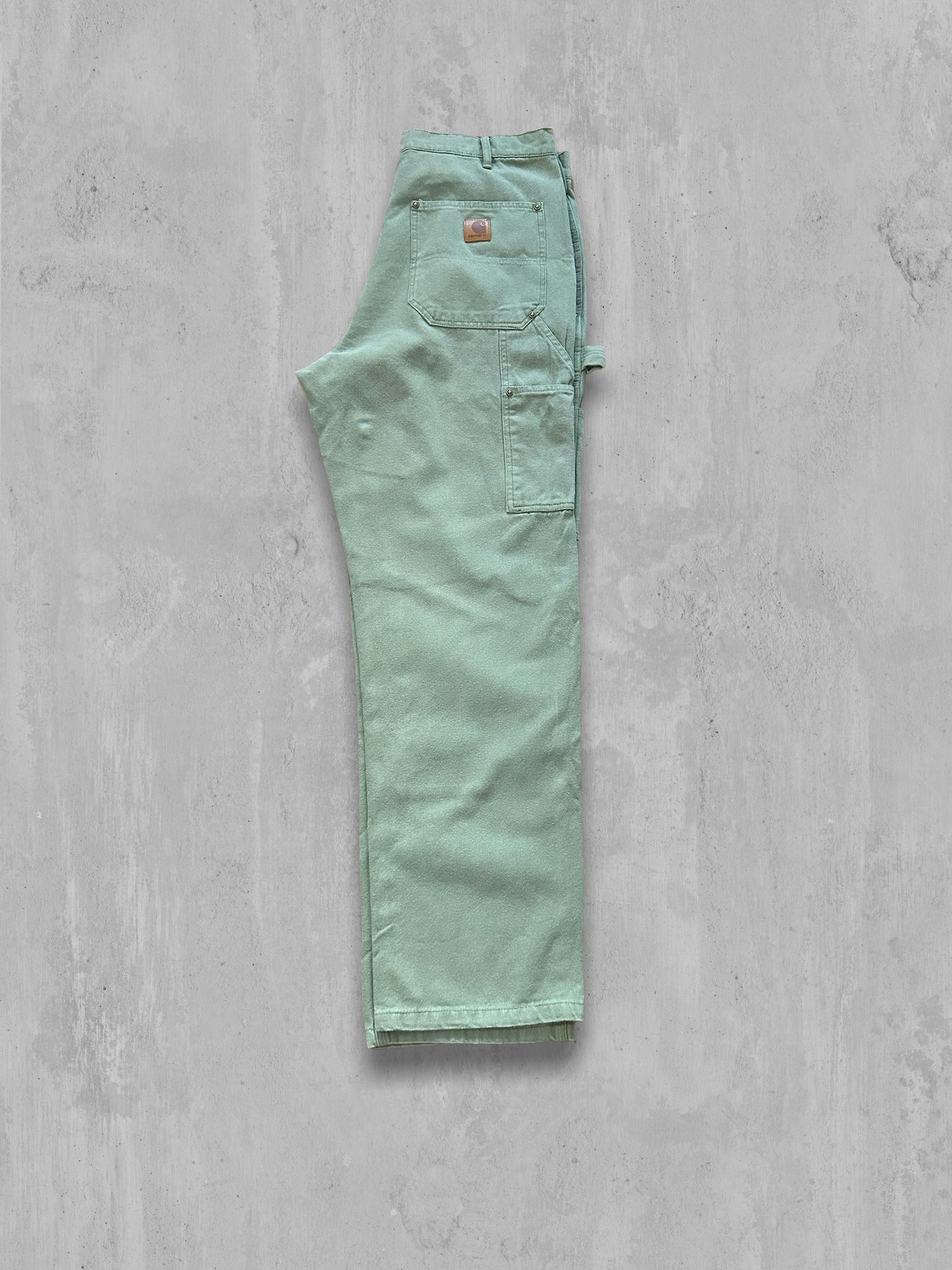 Green Carhartt Carpenter Pants 34x32